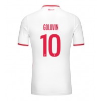 Stroje piłkarskie AS Monaco Aleksandr Golovin #10 Koszulka Podstawowej 2024-25 Krótki Rękaw